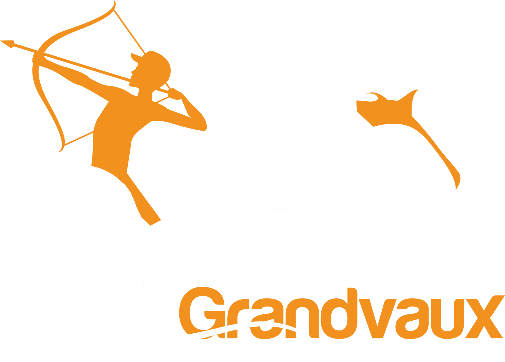 Grandvaux logo garc╠ºon (blanc-noir sur fond transparent)